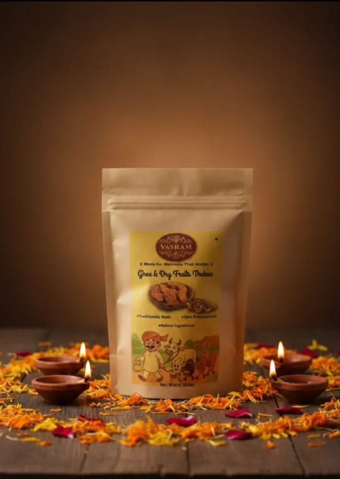 GHEE & DRYFRUITS THEKUA (250g)